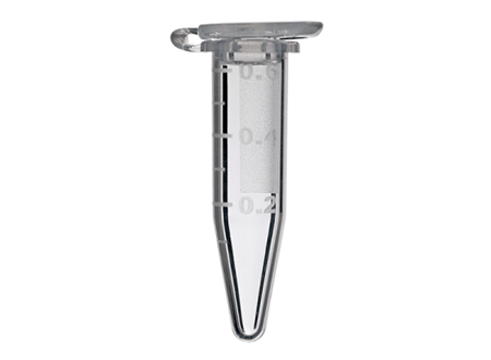 0.5cc 平頭刻度微量離心管(白)