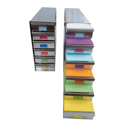 抽屜式彩色紙盒架(直立式冰箱用)