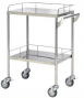 不銹鋼二層器械車