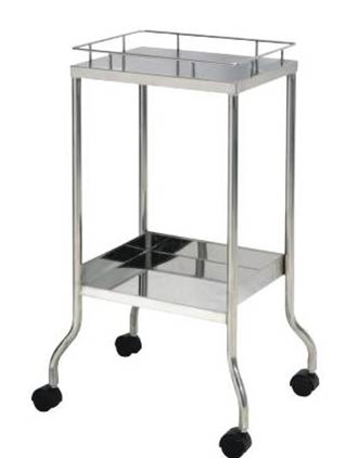 不銹鋼吸引器架推車 