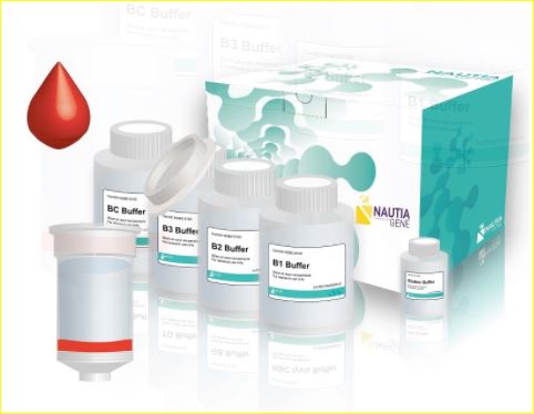 Nautia Z小量血液Genomic DNA純化組