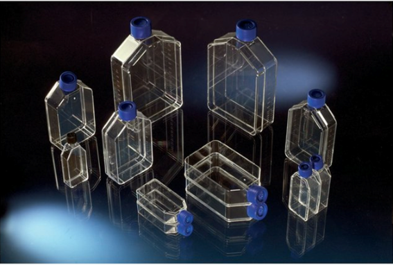 細胞培養瓶(直頸),非透氣蓋