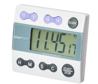 Fisherbrand Traceable Four-Channel Countdown Alarm Digital