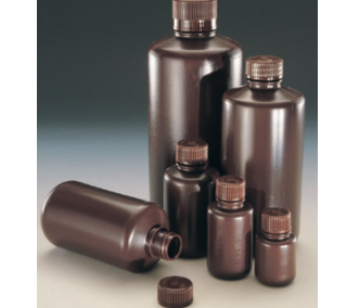 Nalgene  HDPE棕色細口瓶