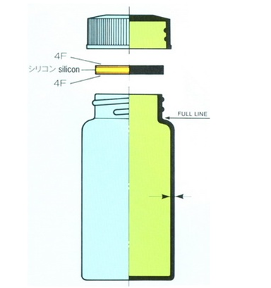 日本MARUEMU 透明液體樣本瓶